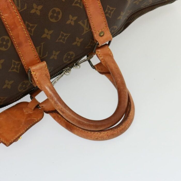 louis vuitton monogram keepall 45 boston bag m41428 lv auth ac3081 1853