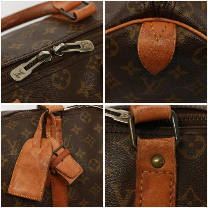 louis vuitton monogram keepall 45 boston bag m41428 lv auth ac3081 8763