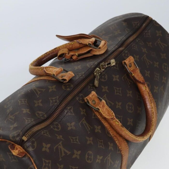 louis vuitton monogram keepall 50 boston bag m41426 lv auth 77968 0461