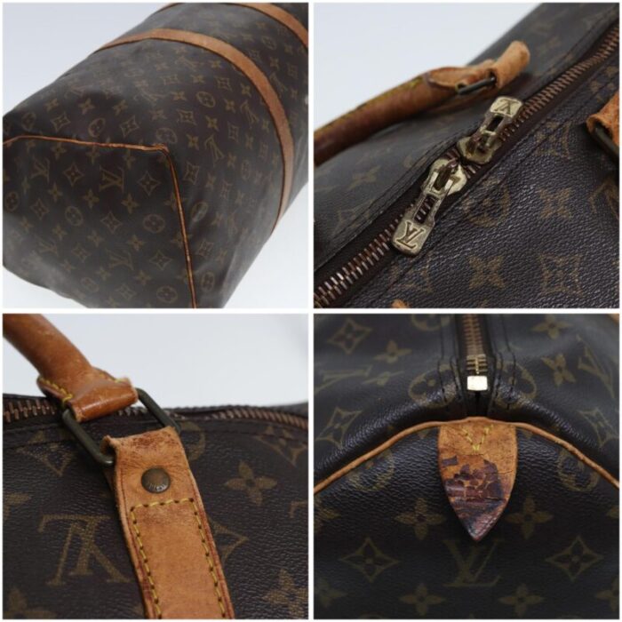 louis vuitton monogram keepall 50 boston bag m41426 lv auth 77968 7619