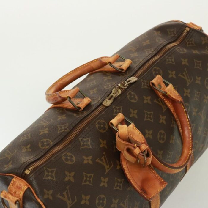 louis vuitton monogram keepall bandouliere 45 boston bag m41418 lv auth 77169 7864