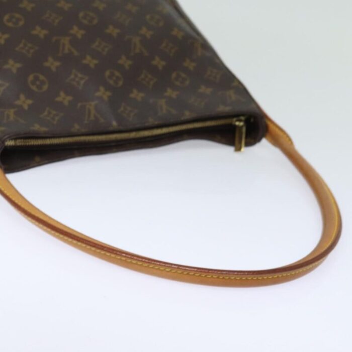 louis vuitton monogram looping gm shoulder bag m51145 lv auth 79831 2645