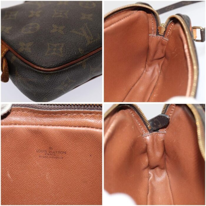 louis vuitton monogram marly bandouliere shoulder bag m51828 lv auth bs15426 7036