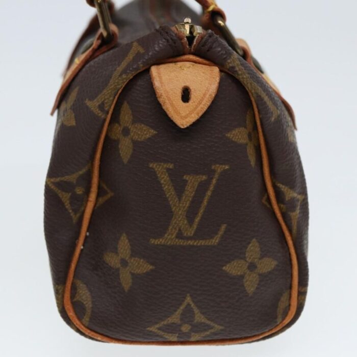 louis vuitton monogram mini speedy hand bag m41534 lv auth 78005 2277