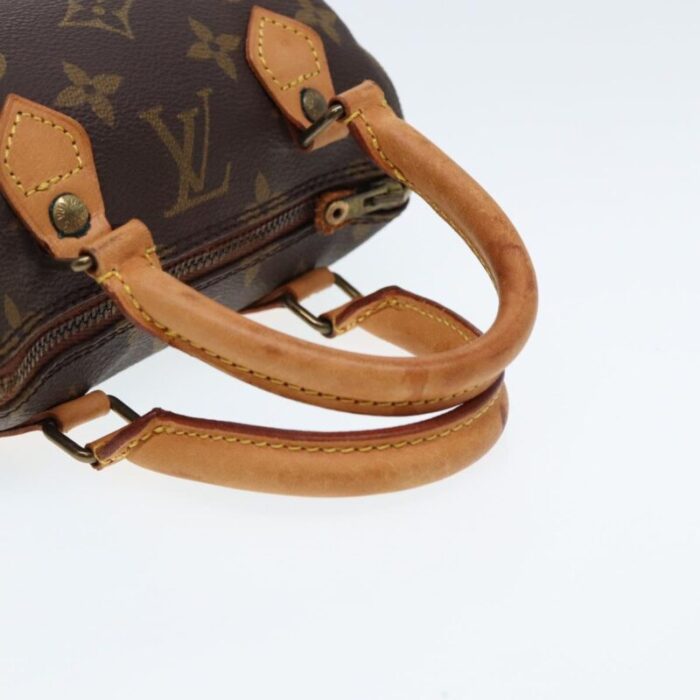 louis vuitton monogram mini speedy hand bag m41534 lv auth 78005 5139