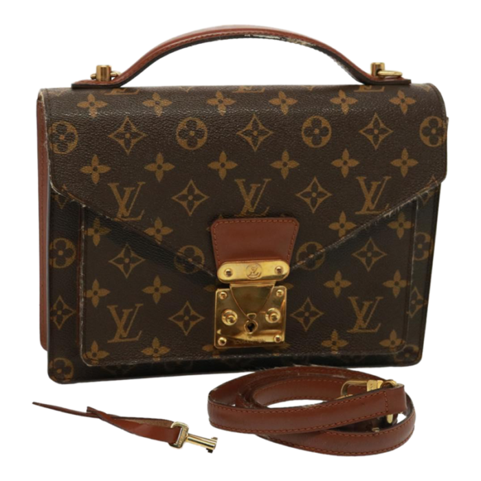 louis vuitton monogram monceau 26 shoulder bag m51187 lv auth 78670 2000