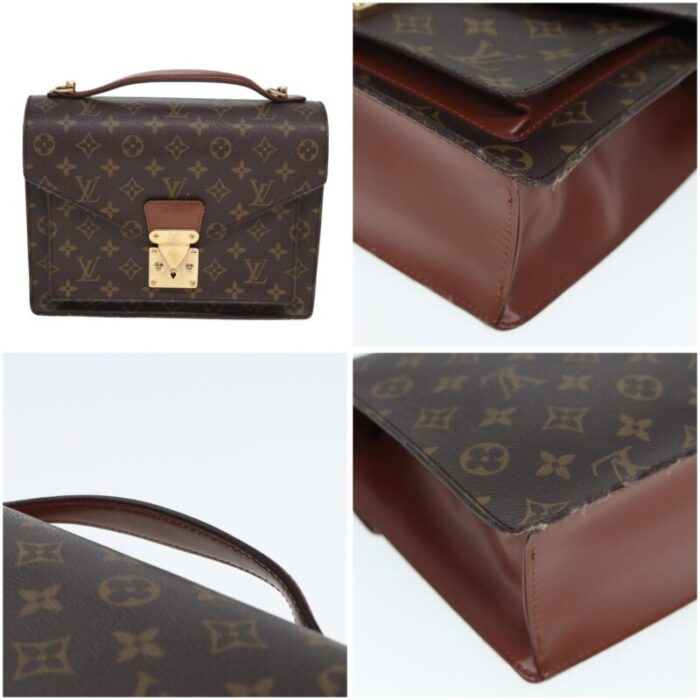 louis vuitton monogram monceau 28 hand bag 2way m51185 lv auth 79898 2220