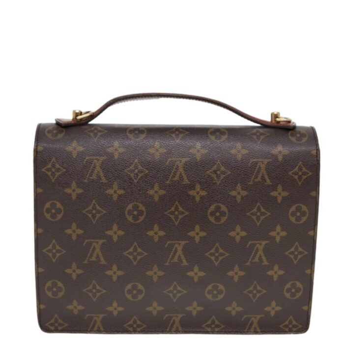 louis vuitton monogram monceau 28 hand bag 2way m51185 lv auth 79898 6938