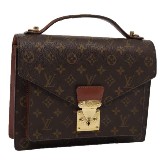 louis vuitton monogram monceau 28 hand bag 2way m51185 lv auth bs15421 2027