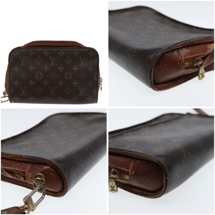 louis vuitton monogram orsay clutch bag m51790 lv auth 78016 7154