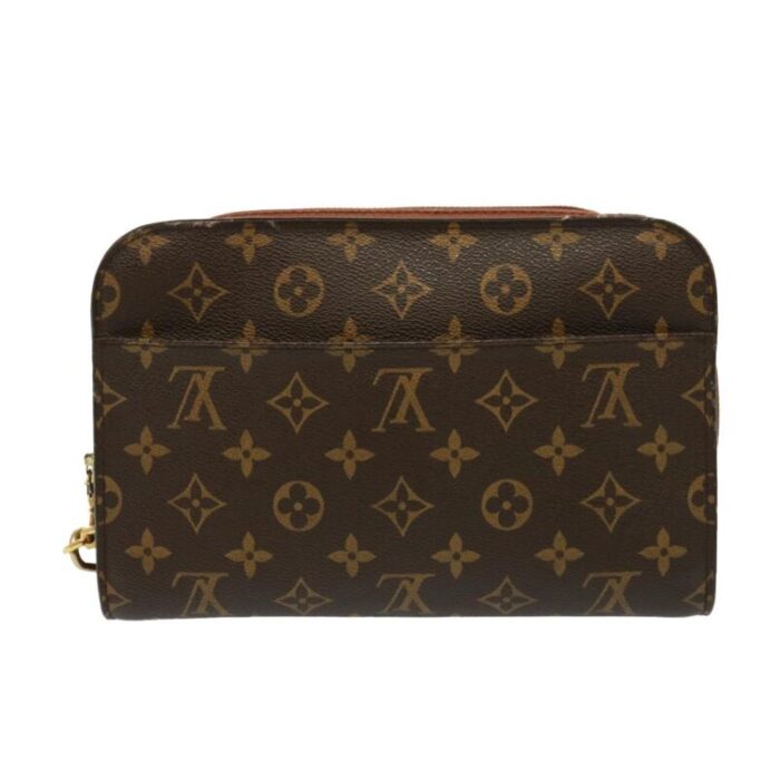 louis vuitton monogram orsay clutch bag m51790 lv auth 79035 4426