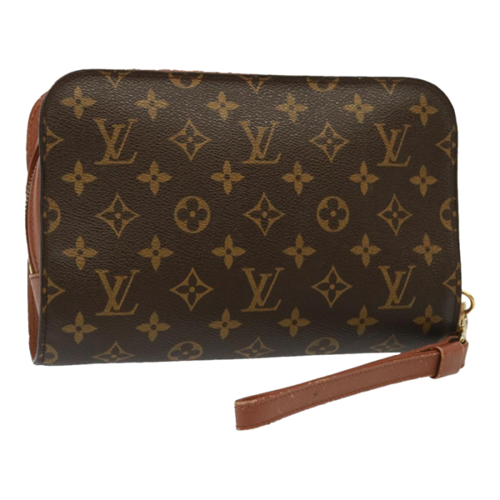 louis vuitton monogram orsay clutch bag m51790 lv auth 79035 7586