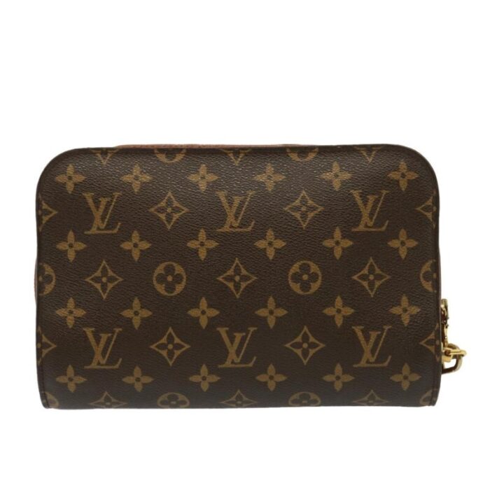 louis vuitton monogram orsay clutch bag m51790 lv auth 79035 7645