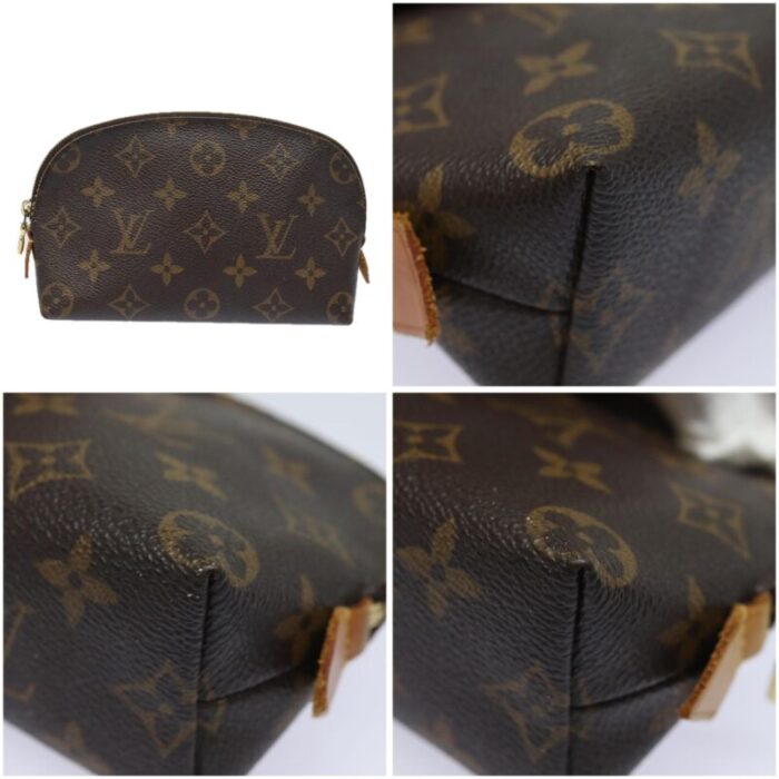 louis vuitton monogram pochette cosmetic pm cosmetic pouch m47515 lv auth 77562 1974