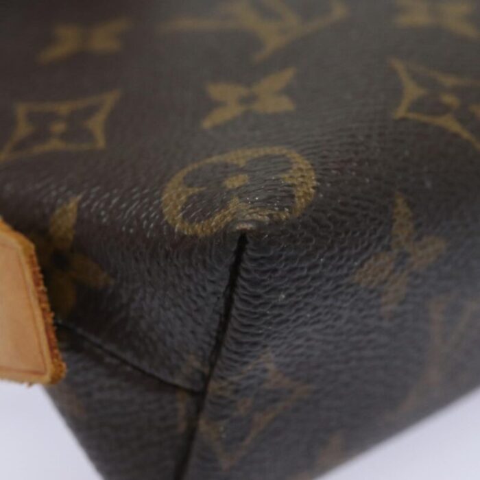 louis vuitton monogram pochette cosmetic pm cosmetic pouch m47515 lv auth 77562 4404