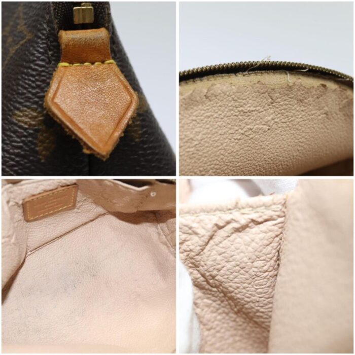 louis vuitton monogram pochette cosmetic pm cosmetic pouch m47515 lv auth 77562 8772