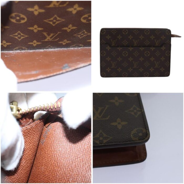 louis vuitton monogram pochette homme clutch bag m51795 lv auth 79449 2568