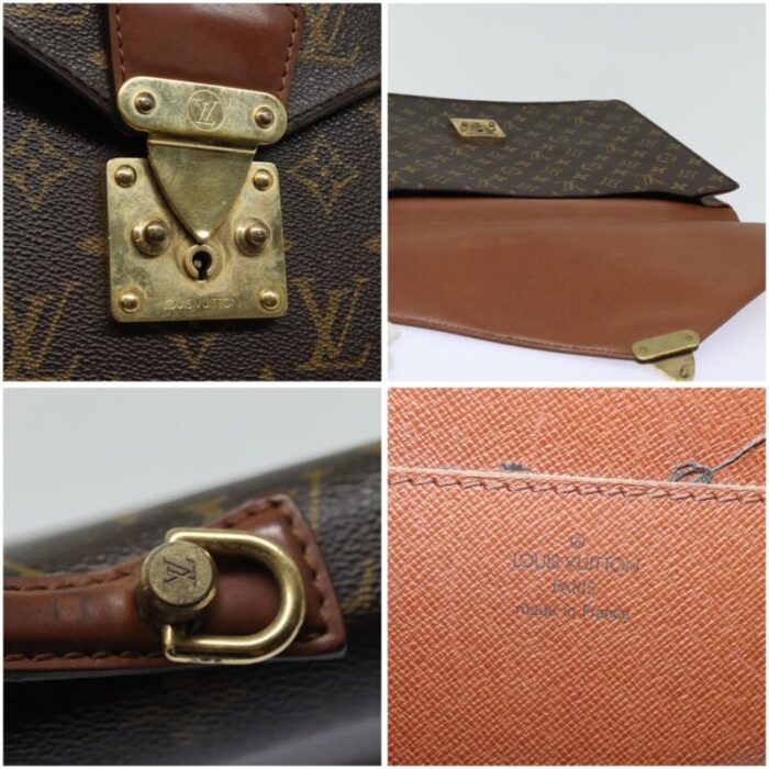 louis vuitton monogram porte documents bandouliere bag m53338 lv auth 78725 2749