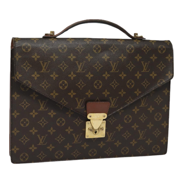 louis vuitton monogram porte documents bandouliere bag m53338 lv auth 78725 3429