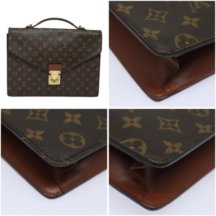 louis vuitton monogram porte documents bandouliere bag m53338 lv auth 78725 6044