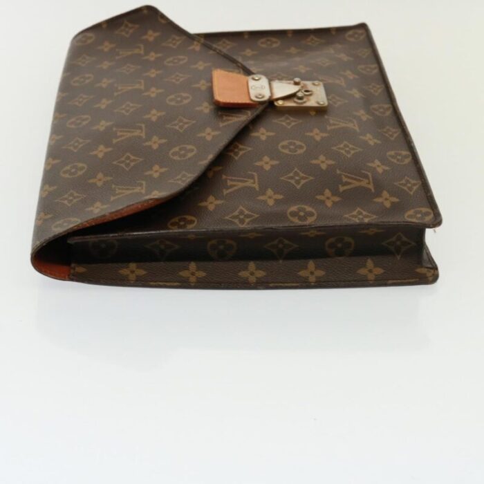 louis vuitton monogram porte documents senatur briefcase m53335 lv auth 77250 2116