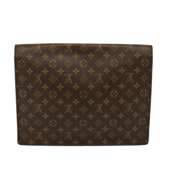 louis vuitton monogram porte documents senatur briefcase m53335 lv auth 77250 7705