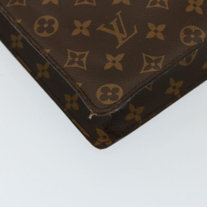 louis vuitton monogram porte documents senatur briefcase m53335 lv auth 77250 8289