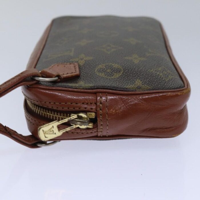 louis vuitton monogram posh sports clutch bag lv auth 78602 2355