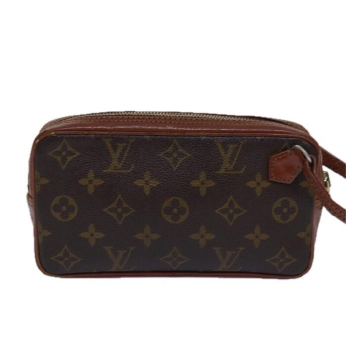 louis vuitton monogram posh sports clutch bag lv auth 78602 4606