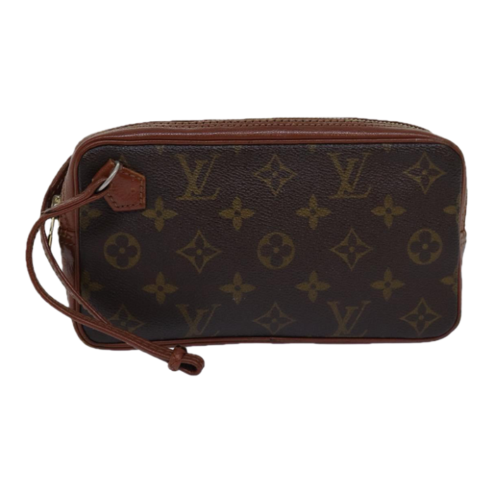 louis vuitton monogram posh sports clutch bag lv auth 78602 8629