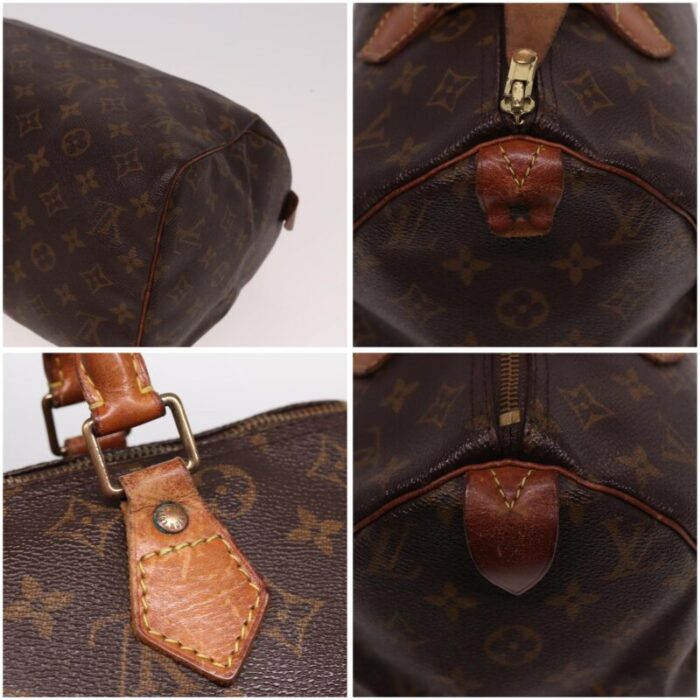 louis vuitton monogram speedy 30 hand bag m41526 lv auth 77954 3667