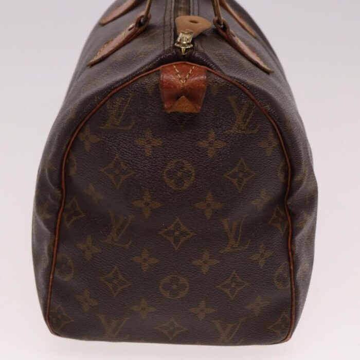 louis vuitton monogram speedy 30 hand bag m41526 lv auth 77954 4654