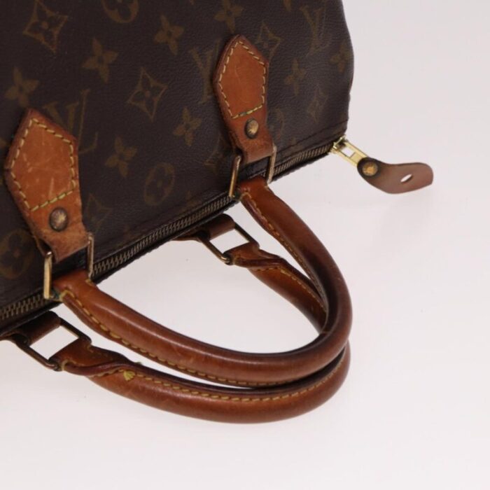 louis vuitton monogram speedy 30 hand bag m41526 lv auth 77954 7143