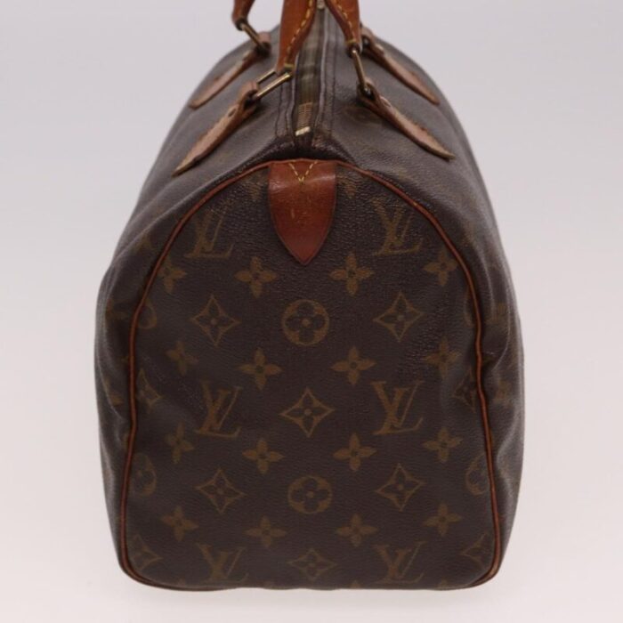 louis vuitton monogram speedy 30 hand bag m41526 lv auth 77954 7586