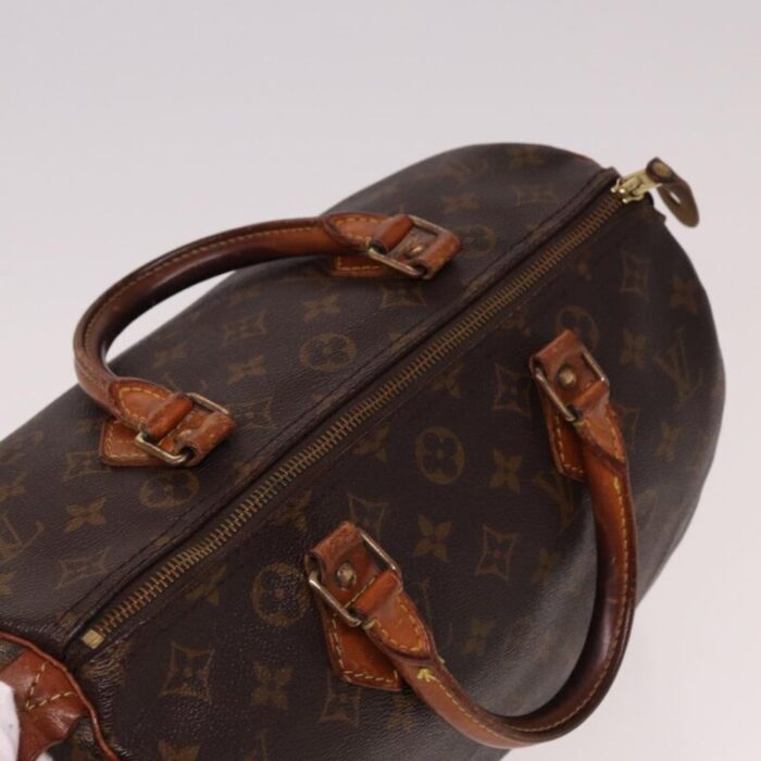 louis vuitton monogram speedy 30 hand bag m41526 lv auth 77954 7813