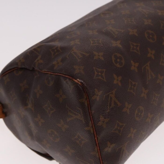 louis vuitton monogram speedy 30 hand bag m41526 lv auth 77954 8685