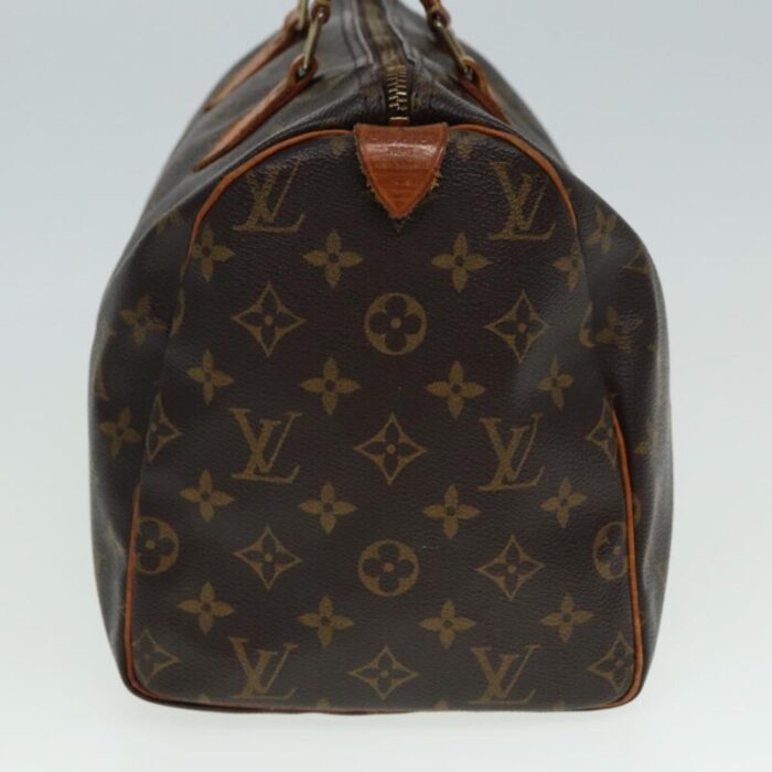 louis vuitton monogram speedy 30 hand bag m41526 lv auth 78899 1325