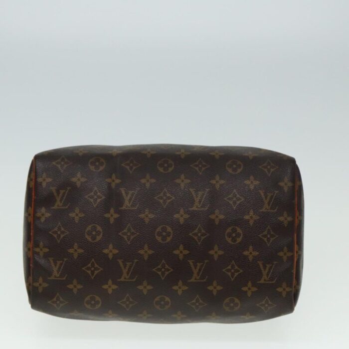 louis vuitton monogram speedy 30 hand bag m41526 lv auth 78899 5741