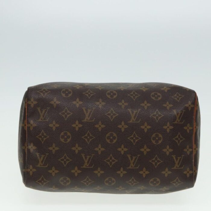 louis vuitton monogram speedy 30 hand bag m41526 lv auth yk13169 5826