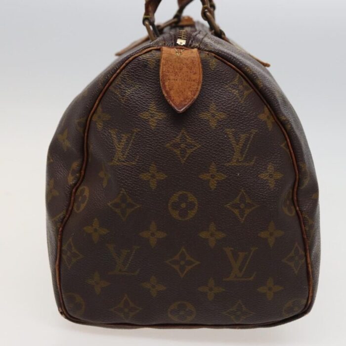 louis vuitton monogram speedy 30 hand bag vintage m41526 lv auth bs15328 7822