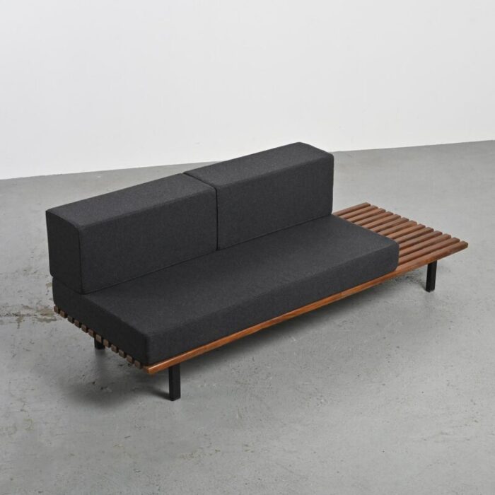 mahogany cansaodo bench by charlotte perriand for steph simon 1962 0359