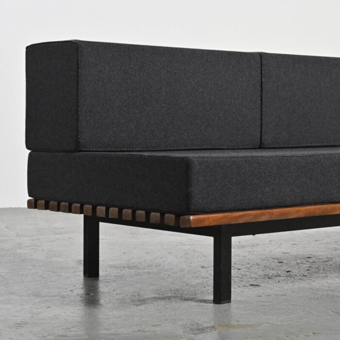 mahogany cansaodo bench by charlotte perriand for steph simon 1962 2368