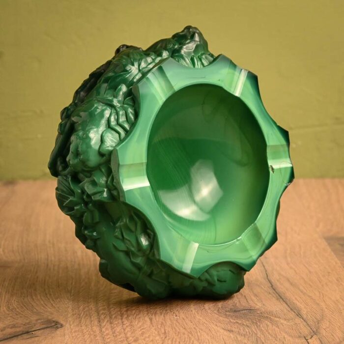 malachite ashtray by hoffman 2928