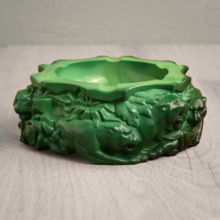 malachite ashtray by hoffman 8990 1