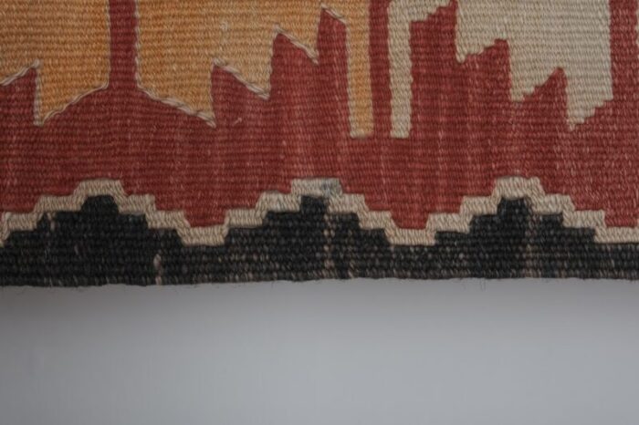 mid 20th century turkish kilim rug 10