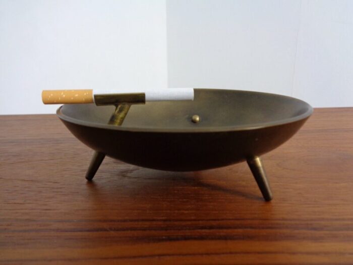 mid century brass ashtray 1960s 4