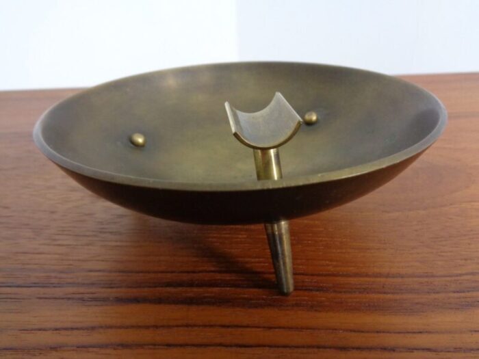 mid century brass ashtray 1960s 5