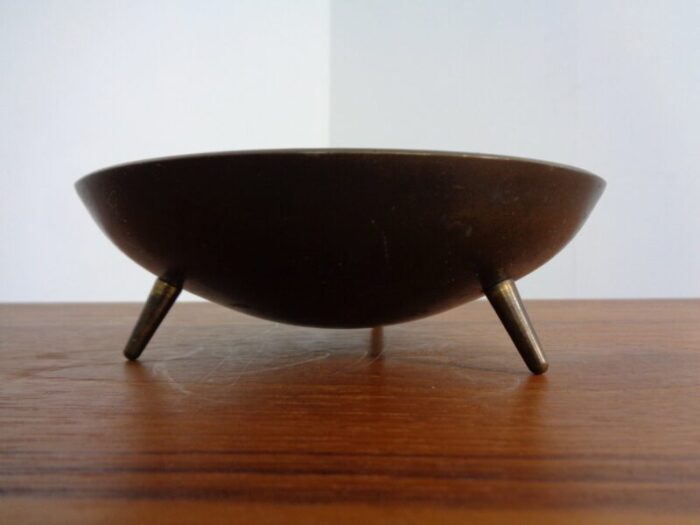 mid century brass ashtray 1960s 7