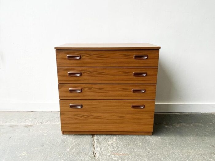 mid century chest of drawers by schrieber 1960s 3617