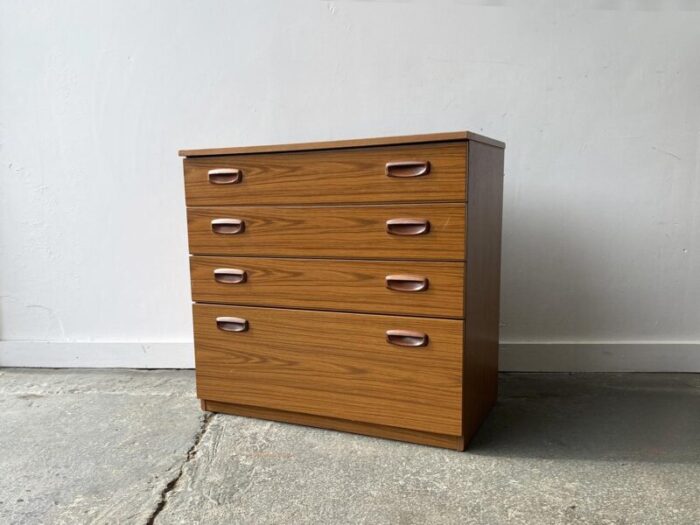 mid century chest of drawers by schrieber 1960s 3805